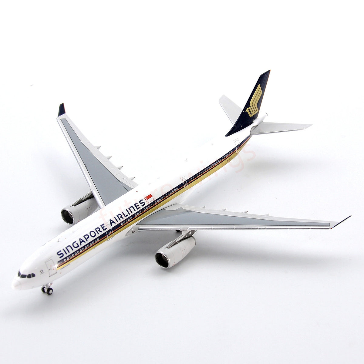 1:400 GeminiStar Singapore Airlines A330-300 9V-STA Aircraft Model+Free Tractor