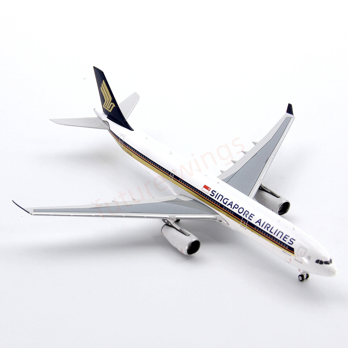 1:400 GeminiStar Singapore Airlines A330-300 9V-STA Aircraft Model+Free Tractor