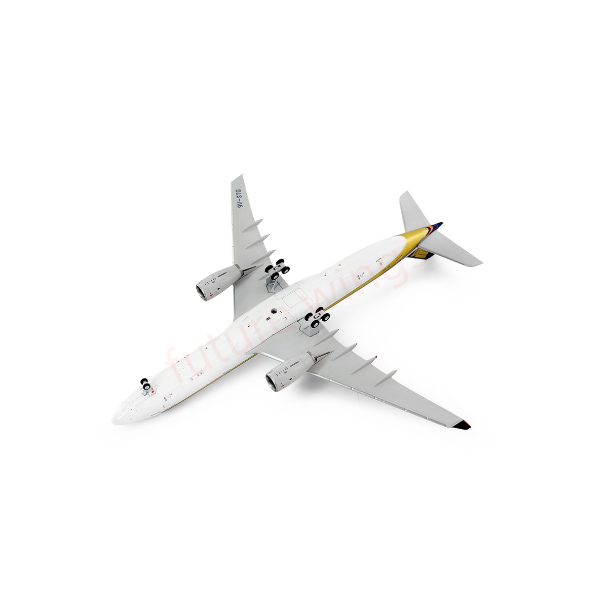 1:400 Z² Model Singapore Airlines A330-300 9V-STG Aircraft Model+Free Tractor