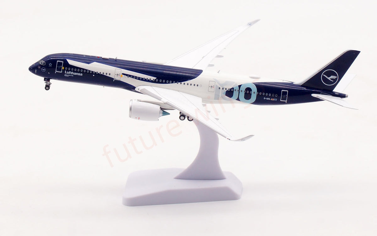 1:400 Aviation400 Lufthansa Airlines A350-900 D-AIXL "100Years" Aircraft Model+Free Tractor and Stand