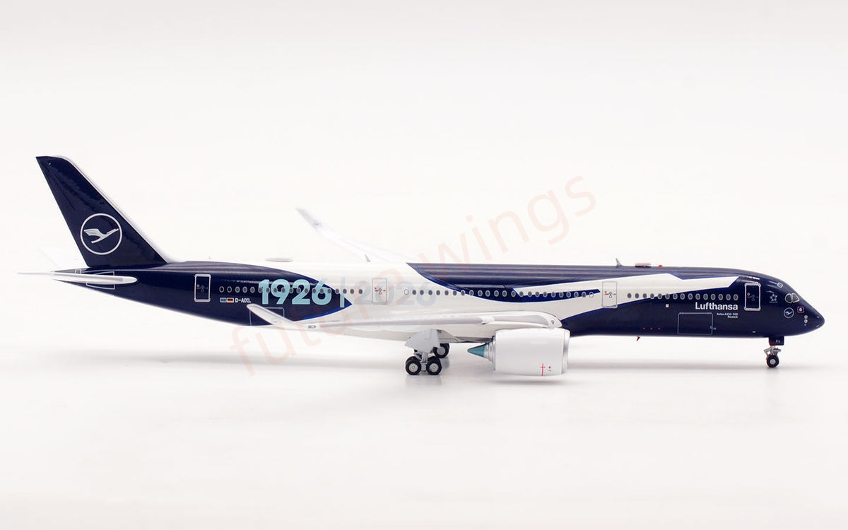 1:400 Aviation400 Lufthansa Airlines A350-900 D-AIXL "100Years" Aircraft Model+Free Tractor and Stand