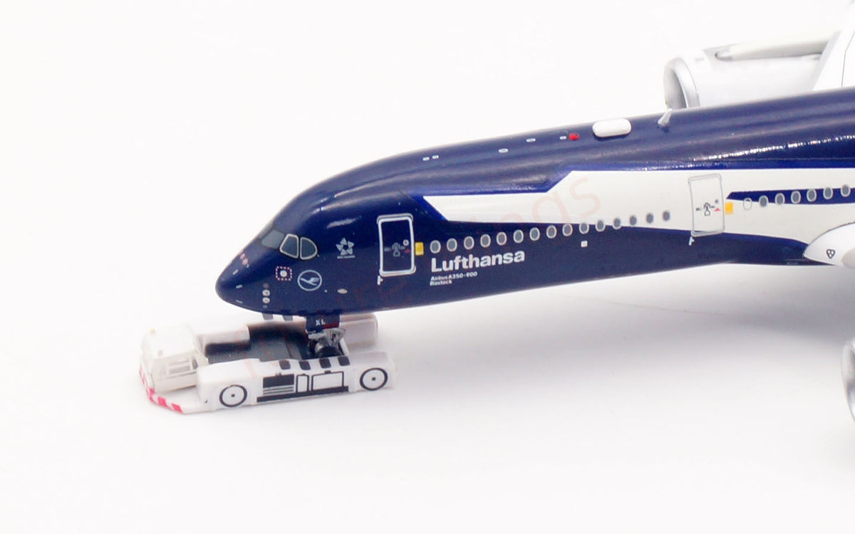 1:400 Aviation400 Lufthansa Airlines A350-900 D-AIXL "100Years" Aircraft Model+Free Tractor and Stand