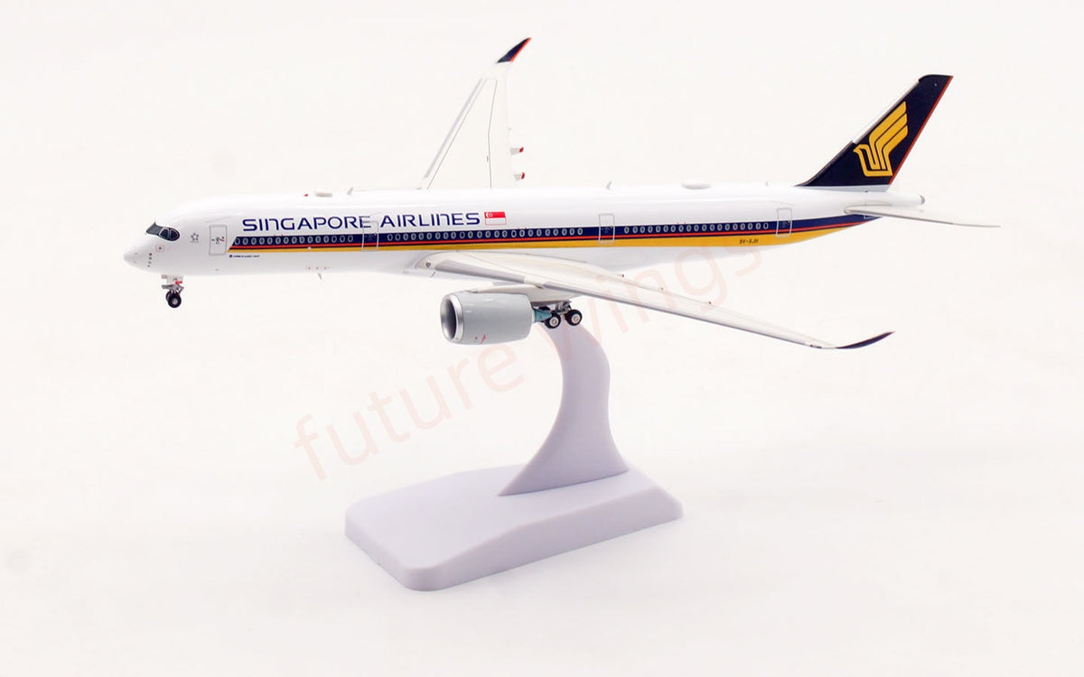 1:400 Aviation400 Singapore Airlines A350-900 9V-SJH Aircraft Model+Free Tractor and Stand