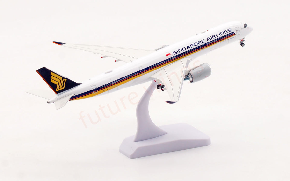 1:400 Aviation400 Singapore Airlines A350-900 9V-SJH Aircraft Model+Free Tractor and Stand