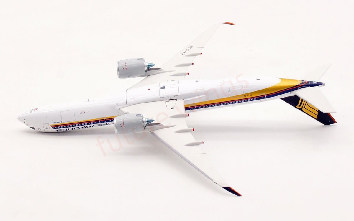 1:400 Aviation400 Singapore Airlines A350-900 9V-SJH Aircraft Model+Free Tractor and Stand