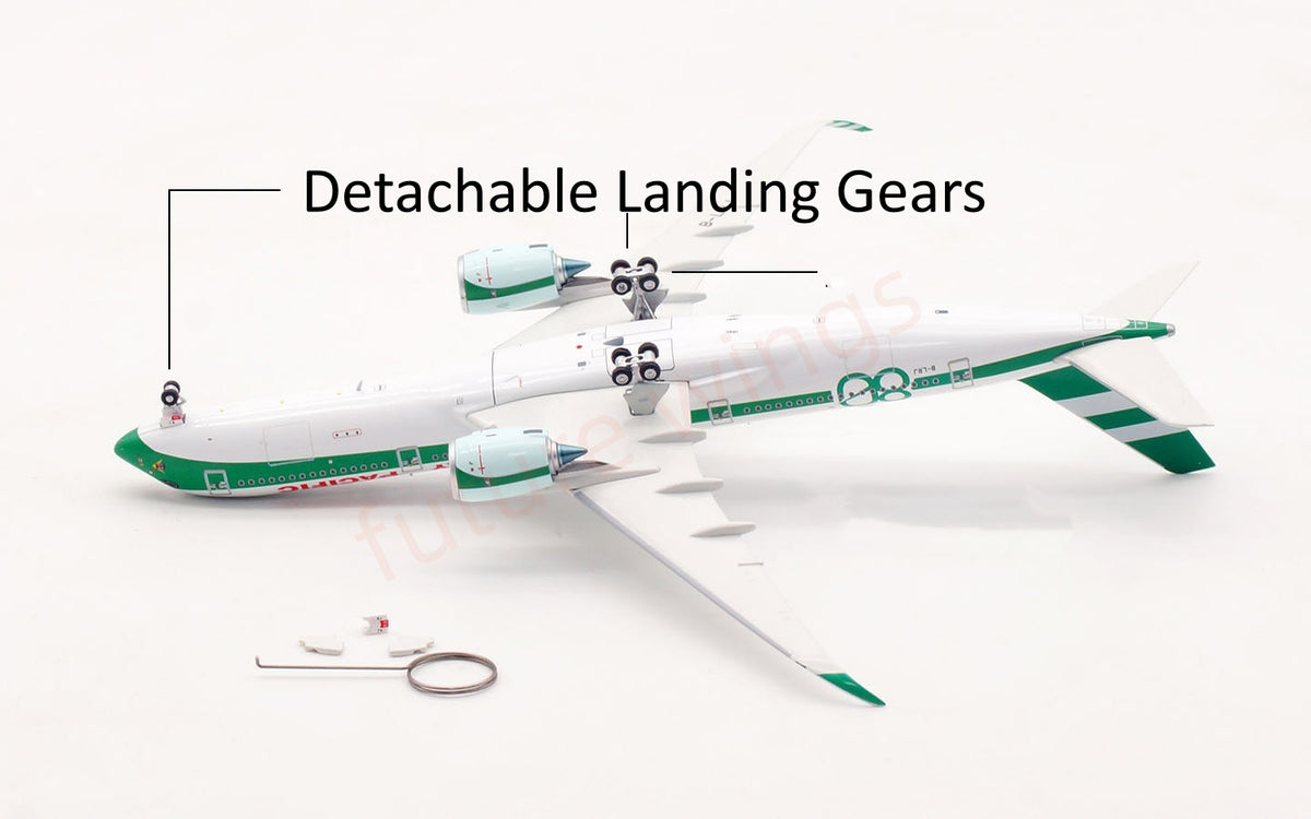 1:400 Aviation400 Cathay Pacific A350-900 B-LRJ "80years" Aircraft Model+Free Tractor and Stand
