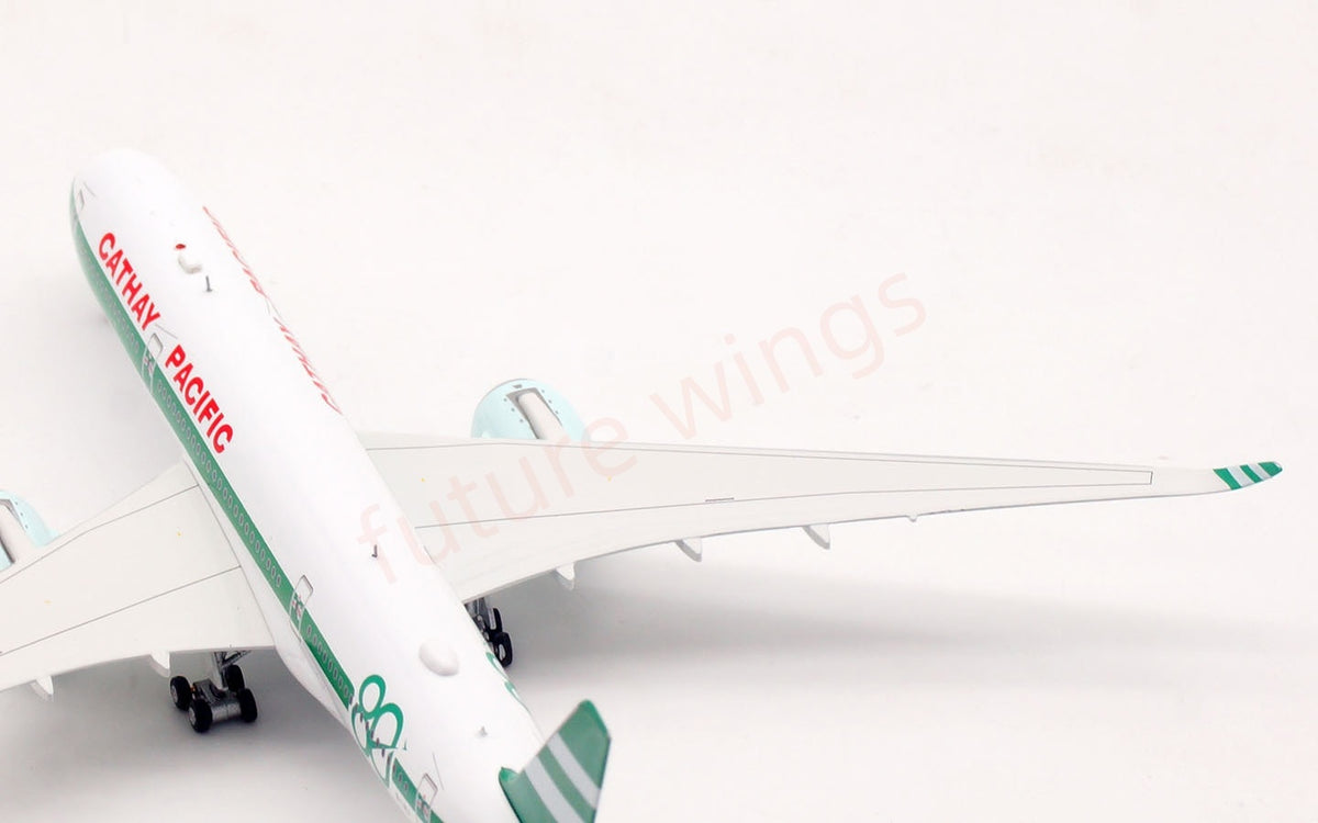 1:400 Aviation400 Cathay Pacific A350-900 B-LRJ "80years" Aircraft Model+Free Tractor and Stand