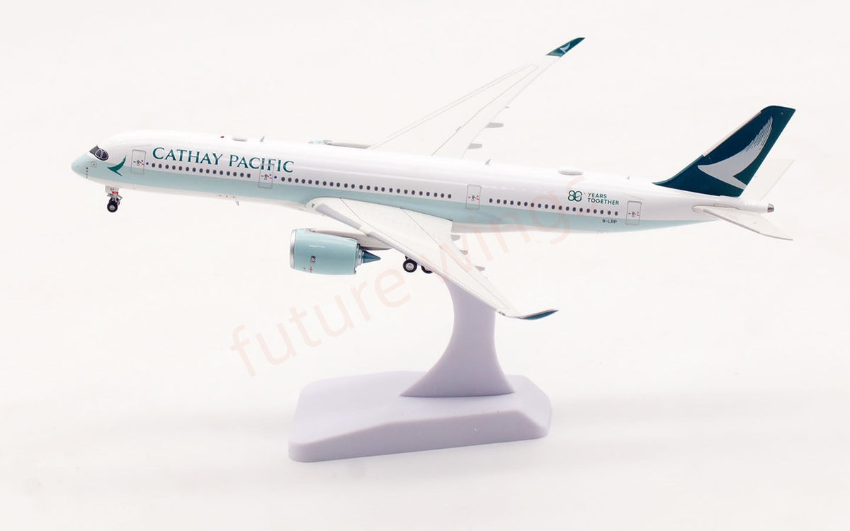1:400 Aviation400 Cathay Pacific A350-900 B-LRP Aircraft Model+Free Tractor and Stand