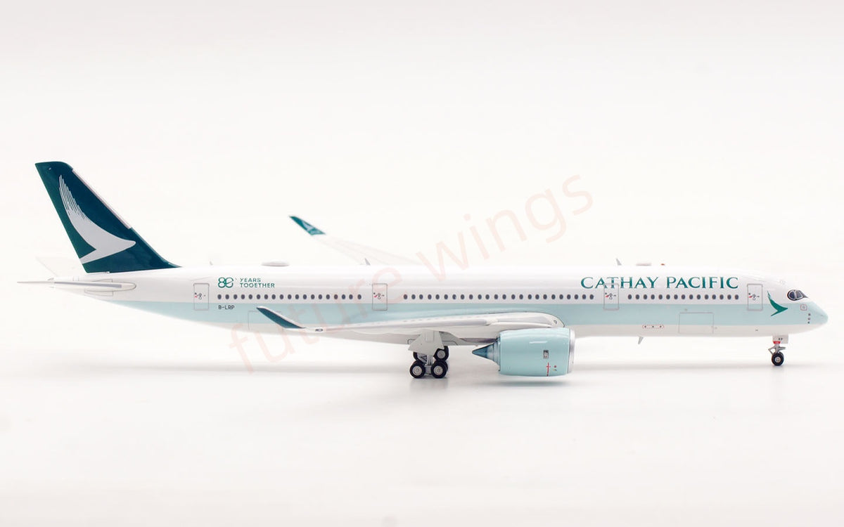 1:400 Aviation400 Cathay Pacific A350-900 B-LRP Aircraft Model+Free Tractor and Stand