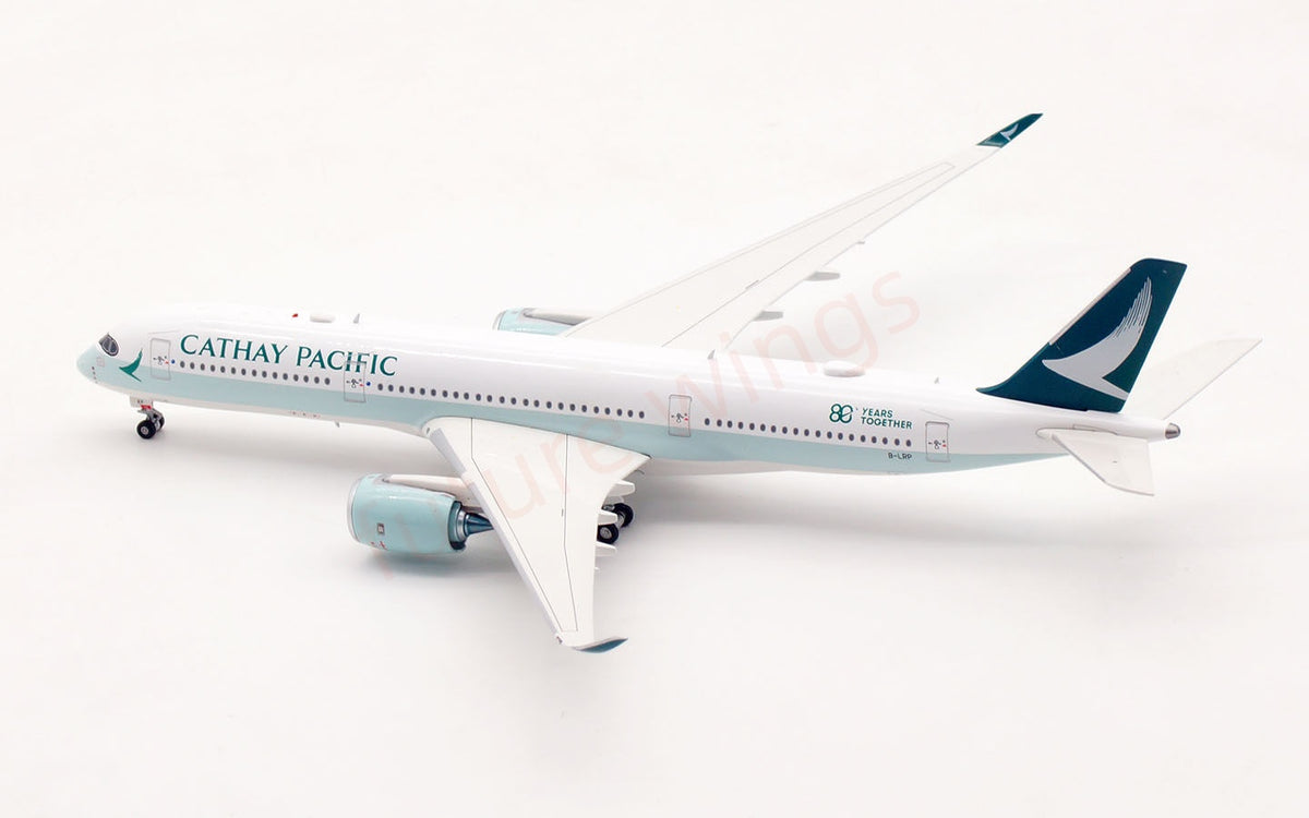 1:400 Aviation400 Cathay Pacific A350-900 B-LRP Aircraft Model+Free Tractor and Stand