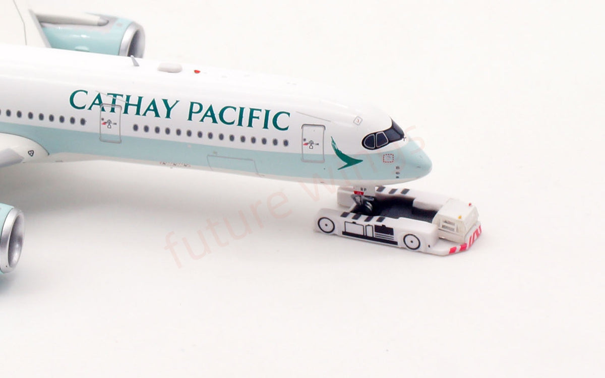 1:400 Aviation400 Cathay Pacific A350-900 B-LRP Aircraft Model+Free Tractor and Stand
