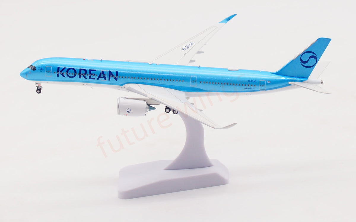 1:400 Aviation400 Korean Air A350-900 HL8746 Aircraft Model+Free Tractor and Stand