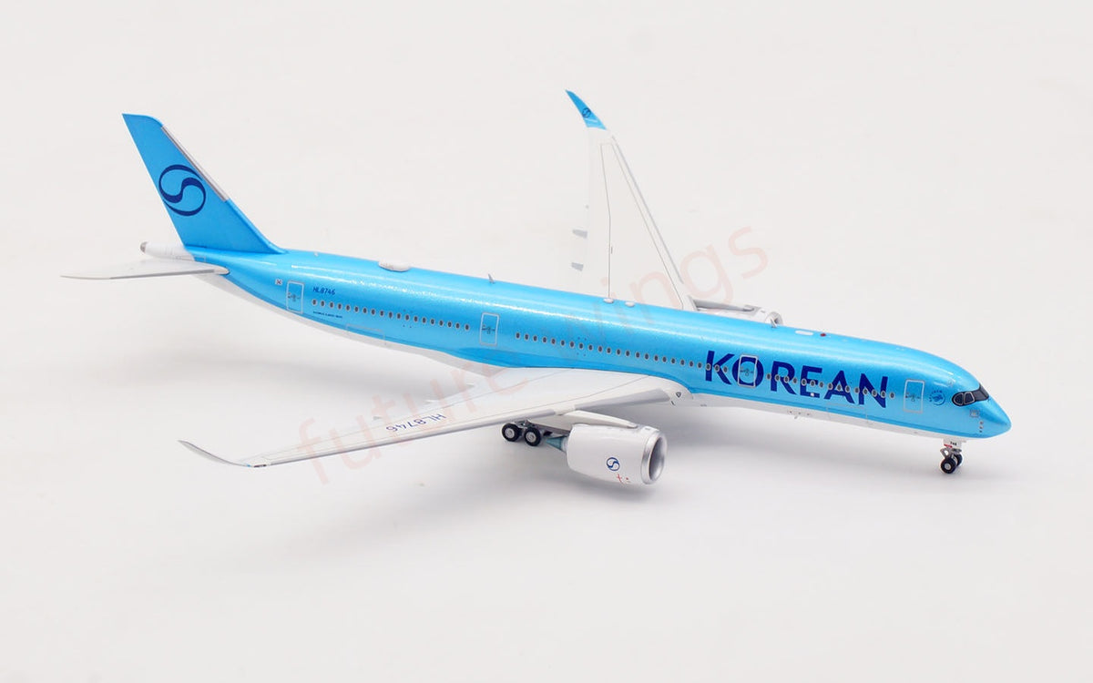 1:400 Aviation400 Korean Air A350-900 HL8746 Aircraft Model+Free Tractor and Stand