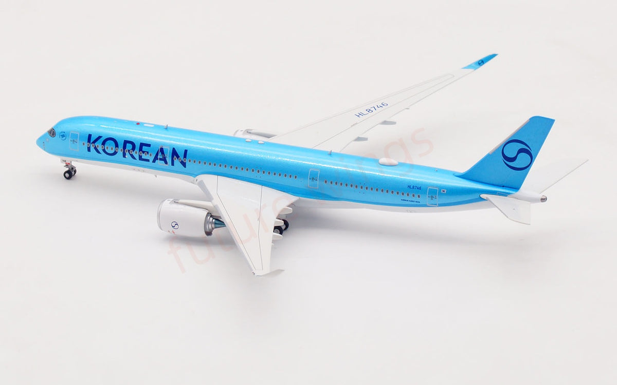 1:400 Aviation400 Korean Air A350-900 HL8746 Aircraft Model+Free Tractor and Stand