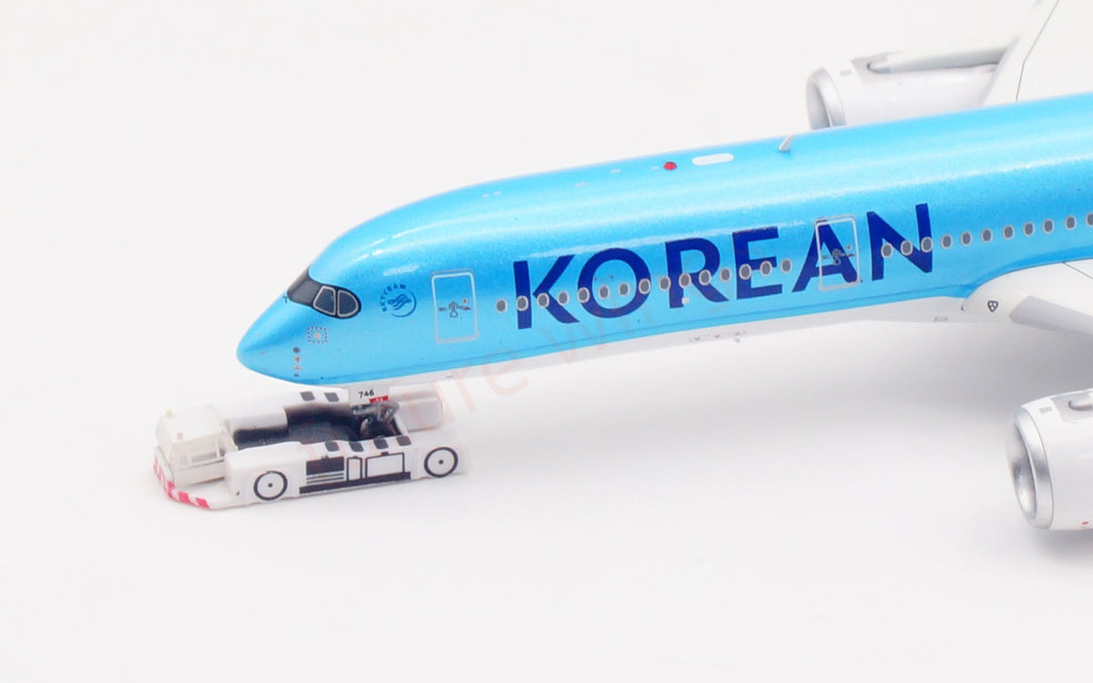 1:400 Aviation400 Korean Air A350-900 HL8746 Aircraft Model+Free Tractor and Stand