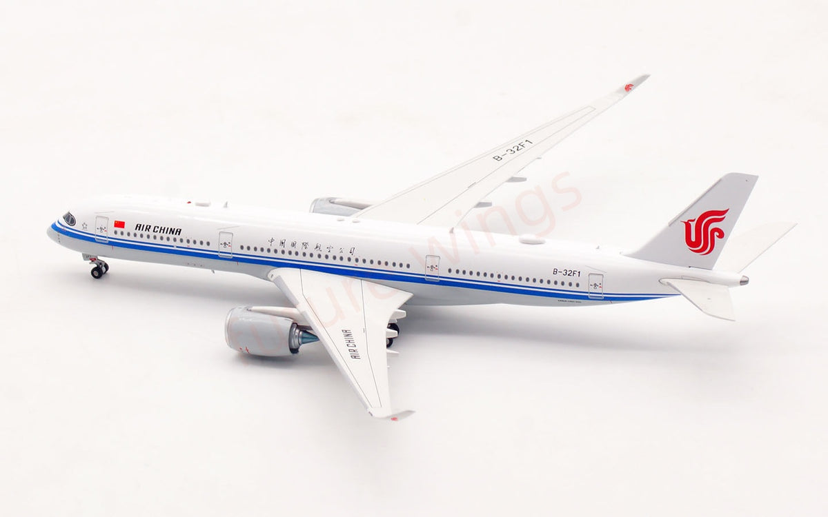 1:400 Aviation400 Air China A350-900 B-32F1 Aircraft Model+Free Tractor and Stand