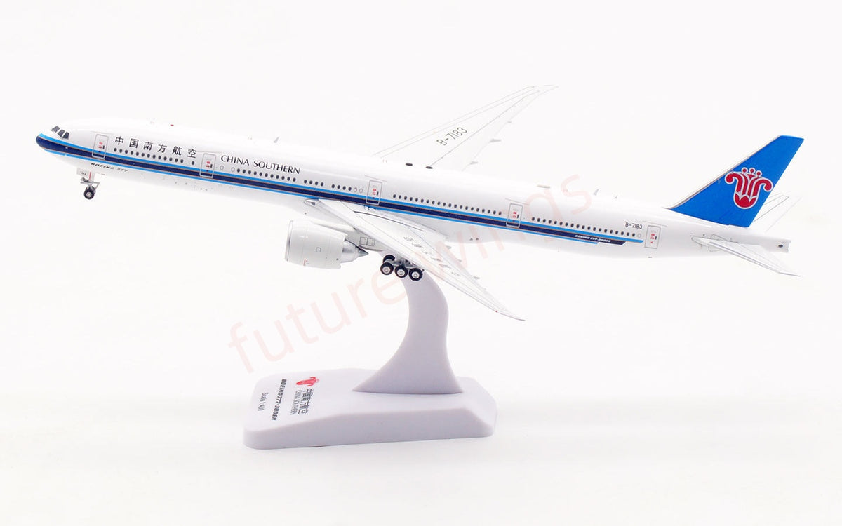 1:400 Aviation400 China Soutern Airlines B777-300ER  B-7183 Aircraft Model Free Tractor+Stand