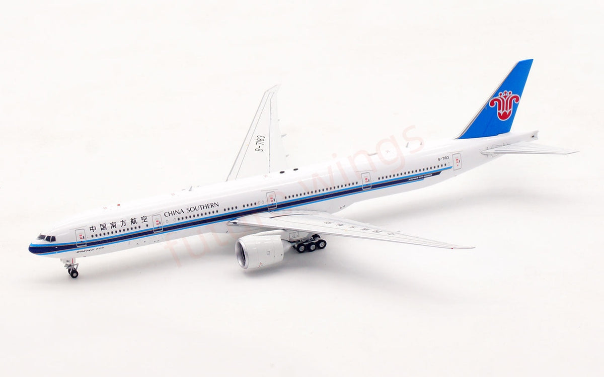 1:400 Aviation400 China Soutern Airlines B777-300ER  B-7183 Aircraft Model Free Tractor+Stand