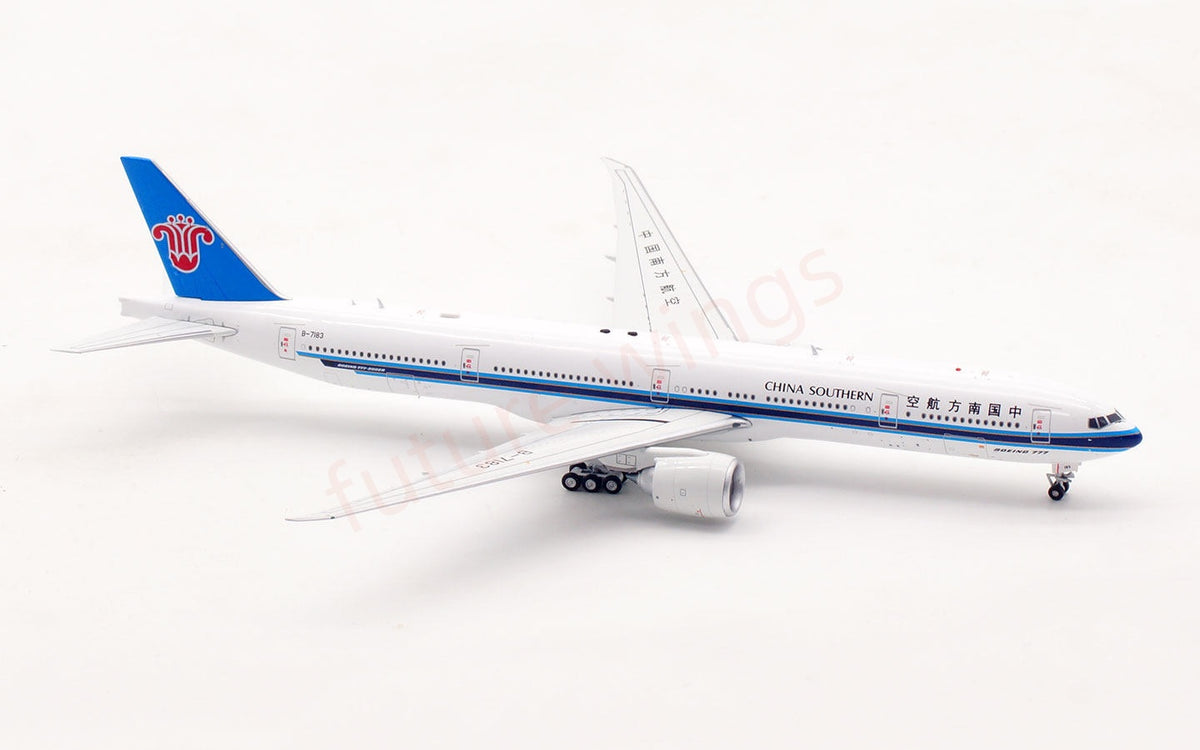1:400 Aviation400 China Soutern Airlines B777-300ER  B-7183 Aircraft Model Free Tractor+Stand