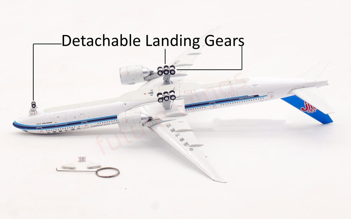 1:400 Aviation400 China Soutern Airlines B777-300ER  B-7183 Aircraft Model Free Tractor+Stand
