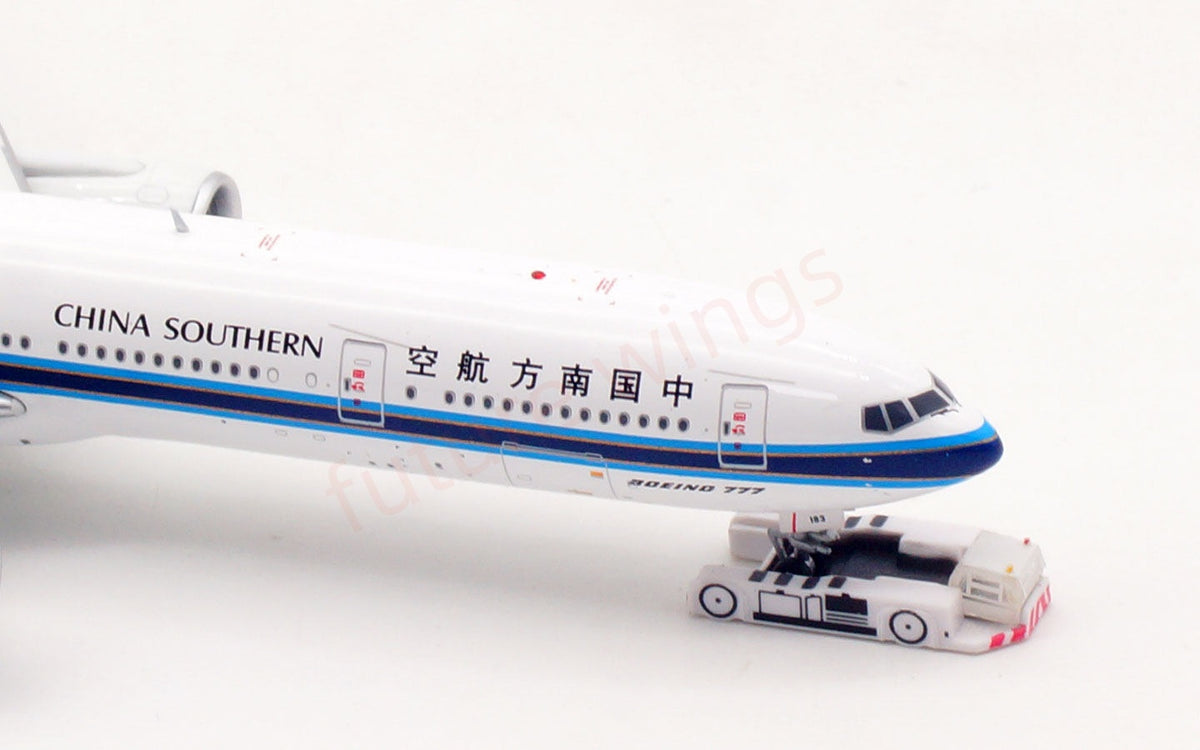 1:400 Aviation400 China Soutern Airlines B777-300ER  B-7183 Aircraft Model Free Tractor+Stand