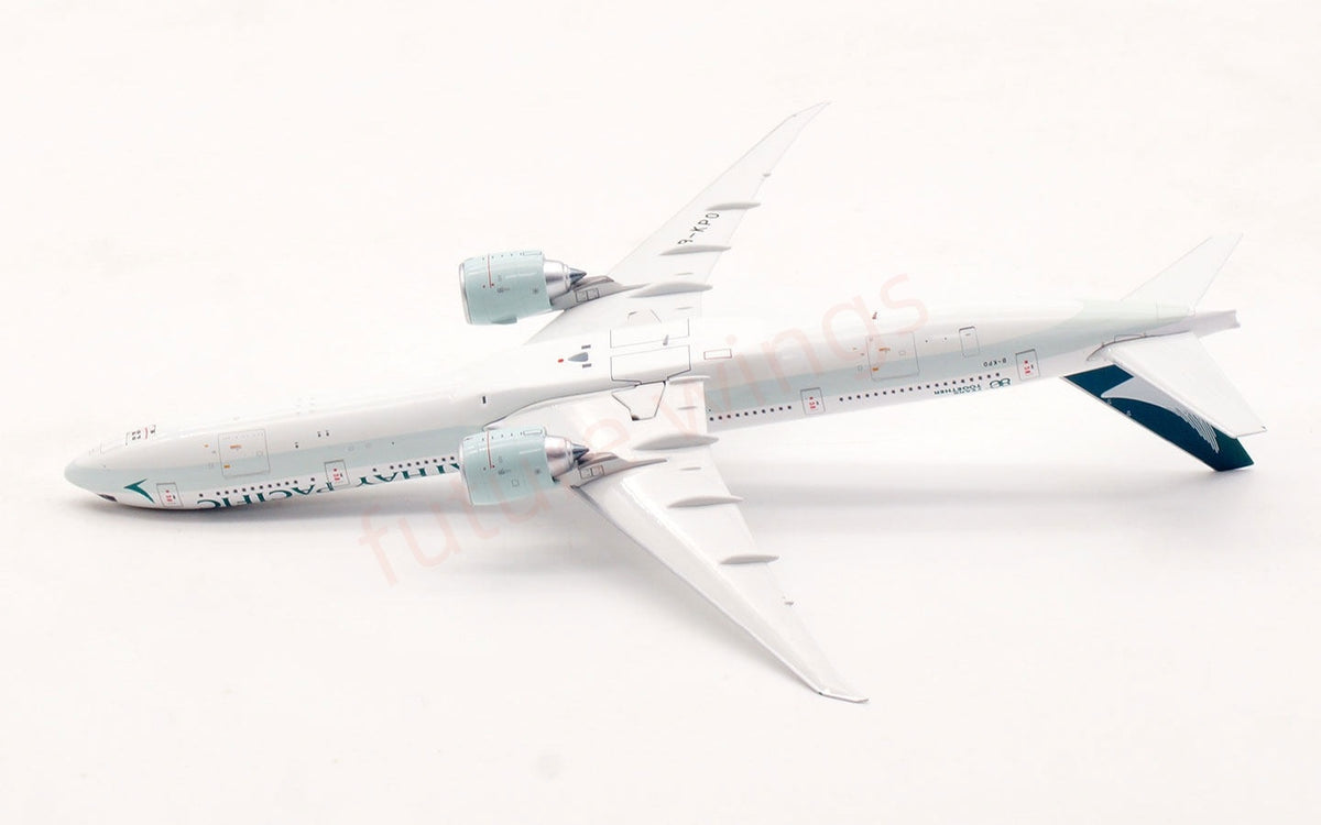 1:400 Aviation400 Cathay Pacific B777-300ER B-KPO Aircraft Model Free Tractor+Stand