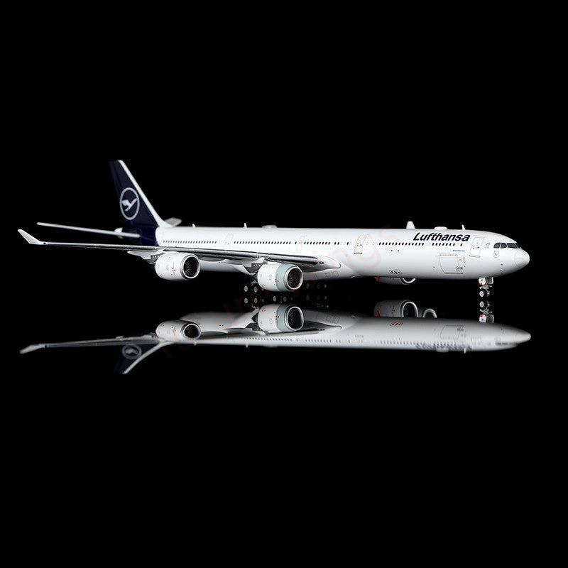 1:400 YY Wings Lufthansa Airlines A340-600 D-AIHI D-AIHE D-AIHH Aircraft Model +Free Tractor