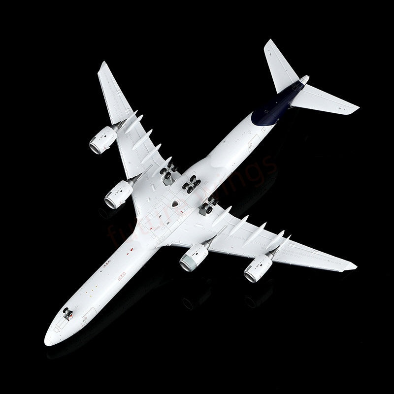 1:400 YY Wings Lufthansa Airlines A340-600 D-AIHI D-AIHE D-AIHH Aircraft Model +Free Tractor