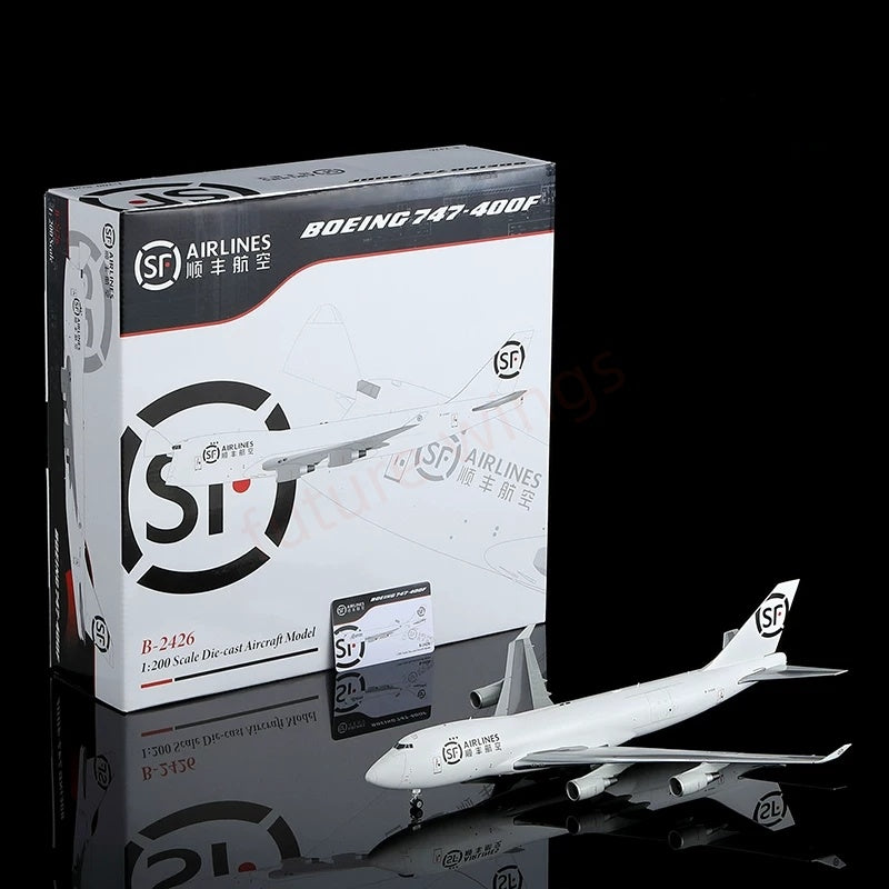 1:200 YY Wings SF Express B747-400F B-2426 B-2425 B-2473 Diecast Aircraft Model