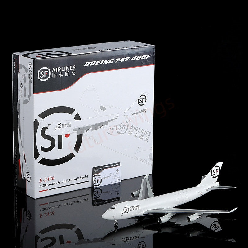 1:200 YY Wings SF Express B747-400F B-2426 B-2425 B-2473 Diecast Aircraft Model