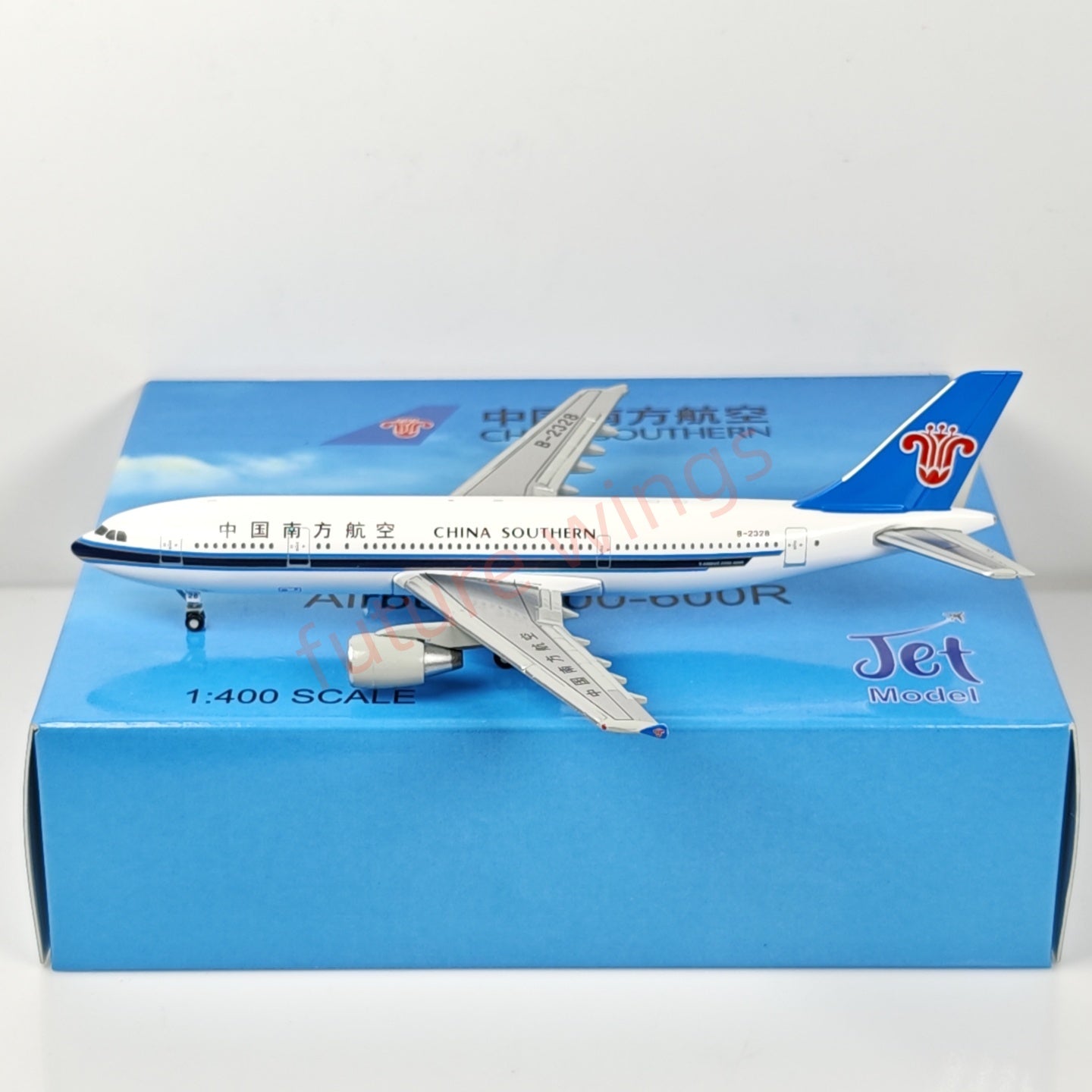 1:400 Jet Model China Southern Airlines A300-600R B-2323 B-2328 B-2329 Aircraft Model+Free Tractor