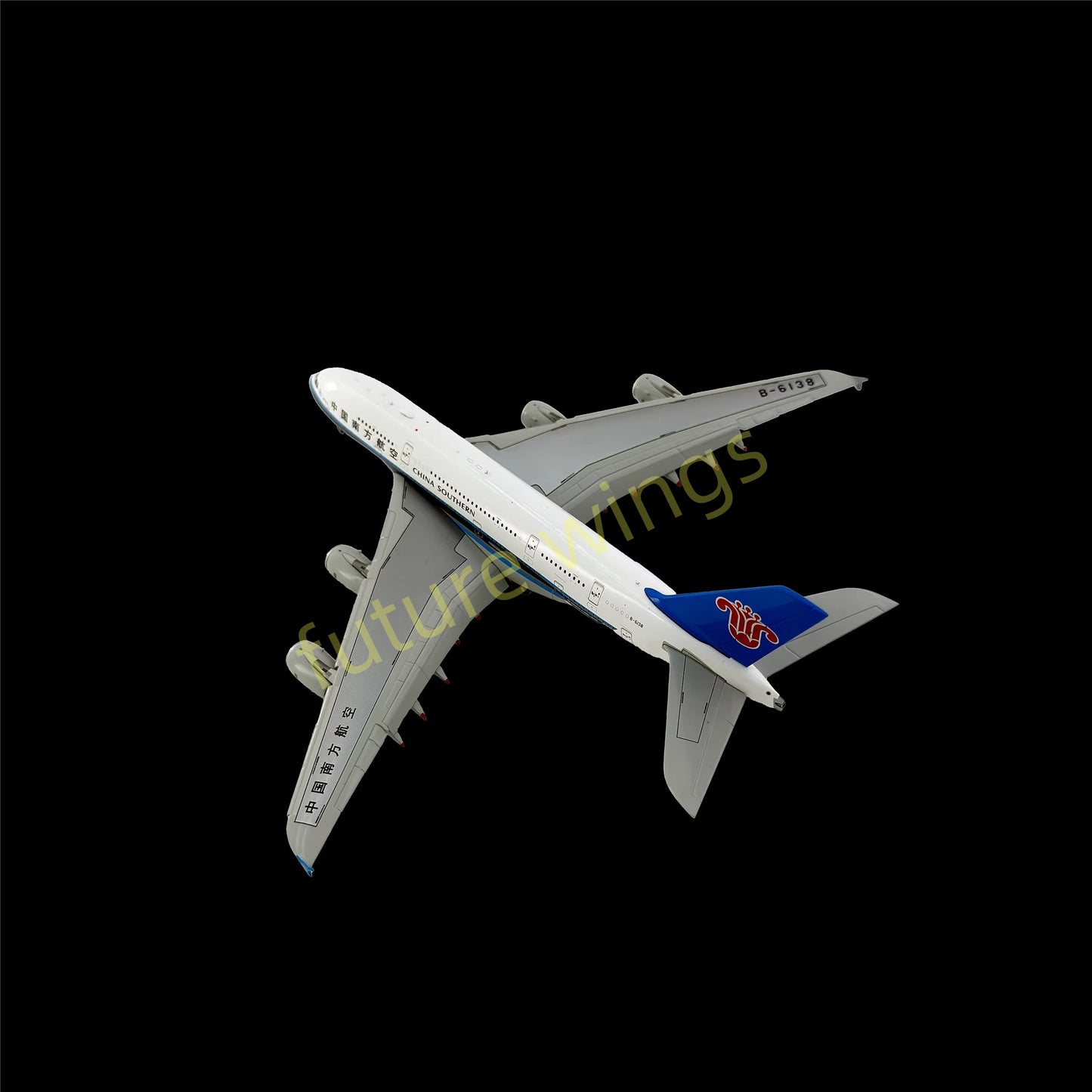 1:400 HX Models China Southern Airlines A380 B-6136 B-6137 B-6138 B-6139 B-6140+Tractor