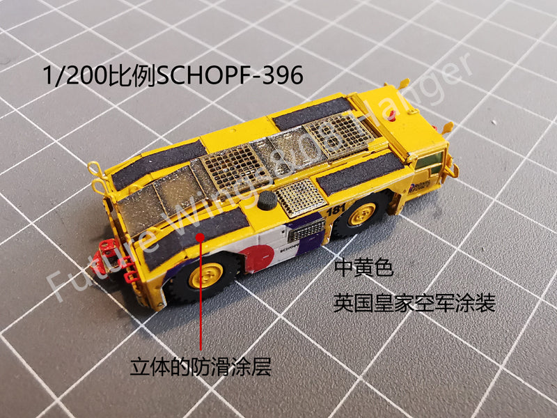 1:144 1:200 08 Hanger Diecast GSE SCHOPF Tractor with Towbar