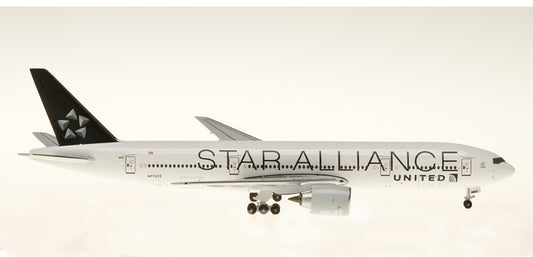 (Rare)1:500 AeroClassics AC5N77022 United Airlines Boeing 777-200  "STAR ALLIANCE"