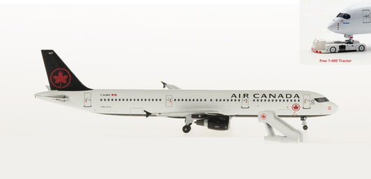 (Rare)1:400 AeroClassics AC4CGJWO Air Canada Airbus A321 C-GJWO +Free Tractor