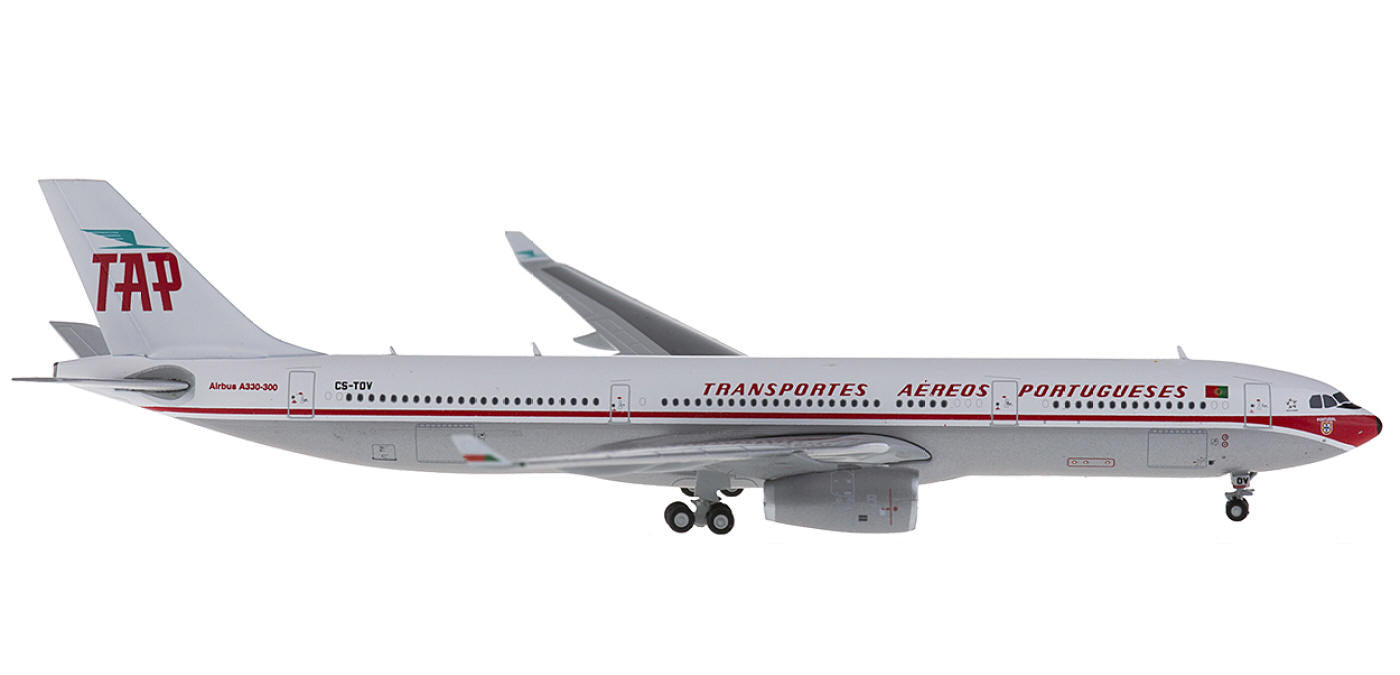 1:400 Geminijets GJTAP1685 TAP Airbus A330-300 CS-TOV +Free Tractor