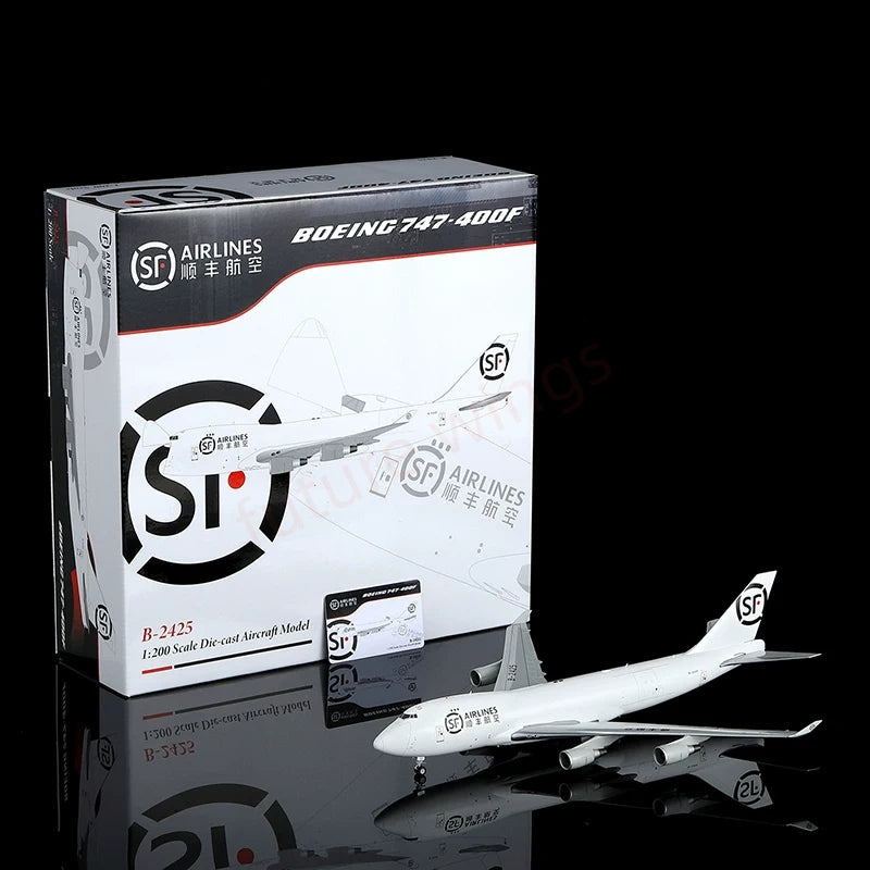 1:200 YY Wings SF Express B747-400F B-2426 B-2425 B-2473 Diecast Aircraft Model