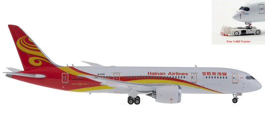 1:400 Phoenix PH11231 Hainan Airlines  Boeing 787-8 B-2739+Free Tractor