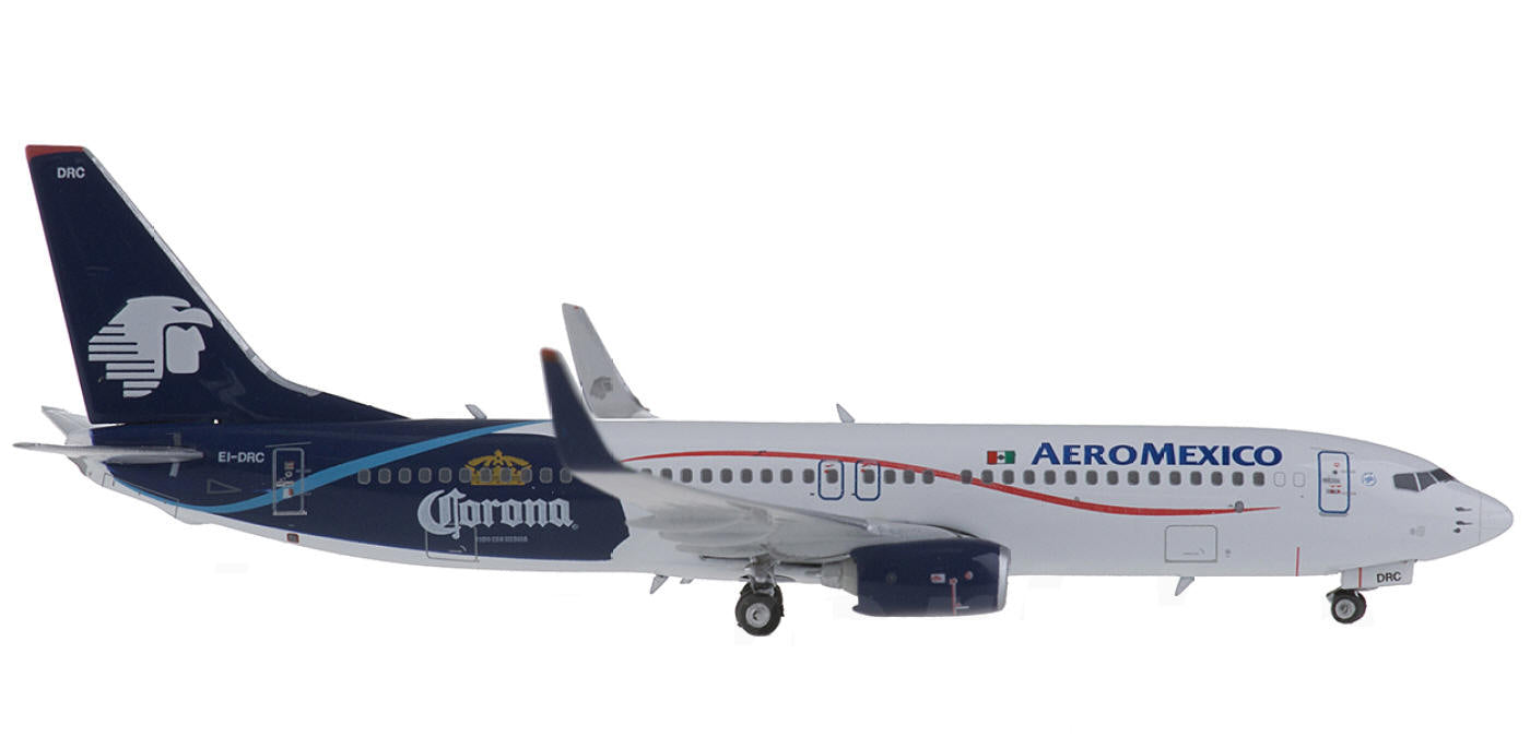 (Rare)1:400 Phoenix PH04157 Aero Mexico Boeing 737-800 EI-DRC+Free Tractor