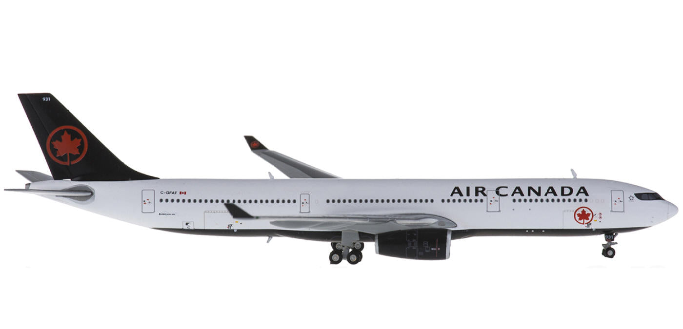 1:400 Geminijets GJACA1737 Air Canada Airbus A330-300 C-GFAF+Free Tractor