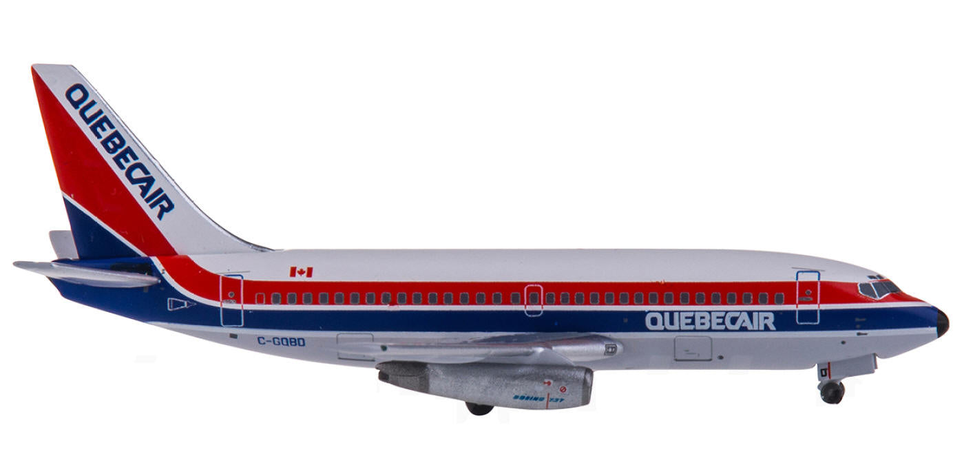 (Rare)1:400 AeroClassics AC19227 Quebecair Boeing 737-200 C-GQBD+Free Tractor