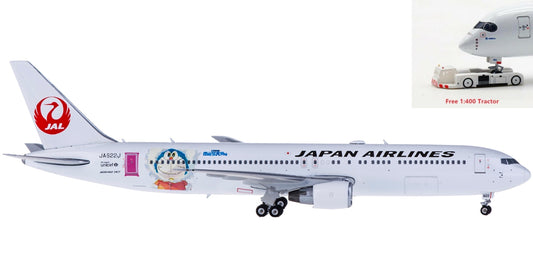 1:400 Phoenix PH04129 Japan Airlines  Boeing 767-300ER JA622J+Free Tractor