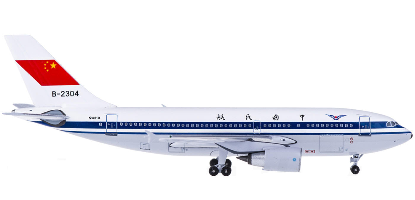 (Rare)1:400 AeroClassics AC4B2304 CAAC Civil Aviation Administration of China Airbus A310-300 B-2304+Free Tractor