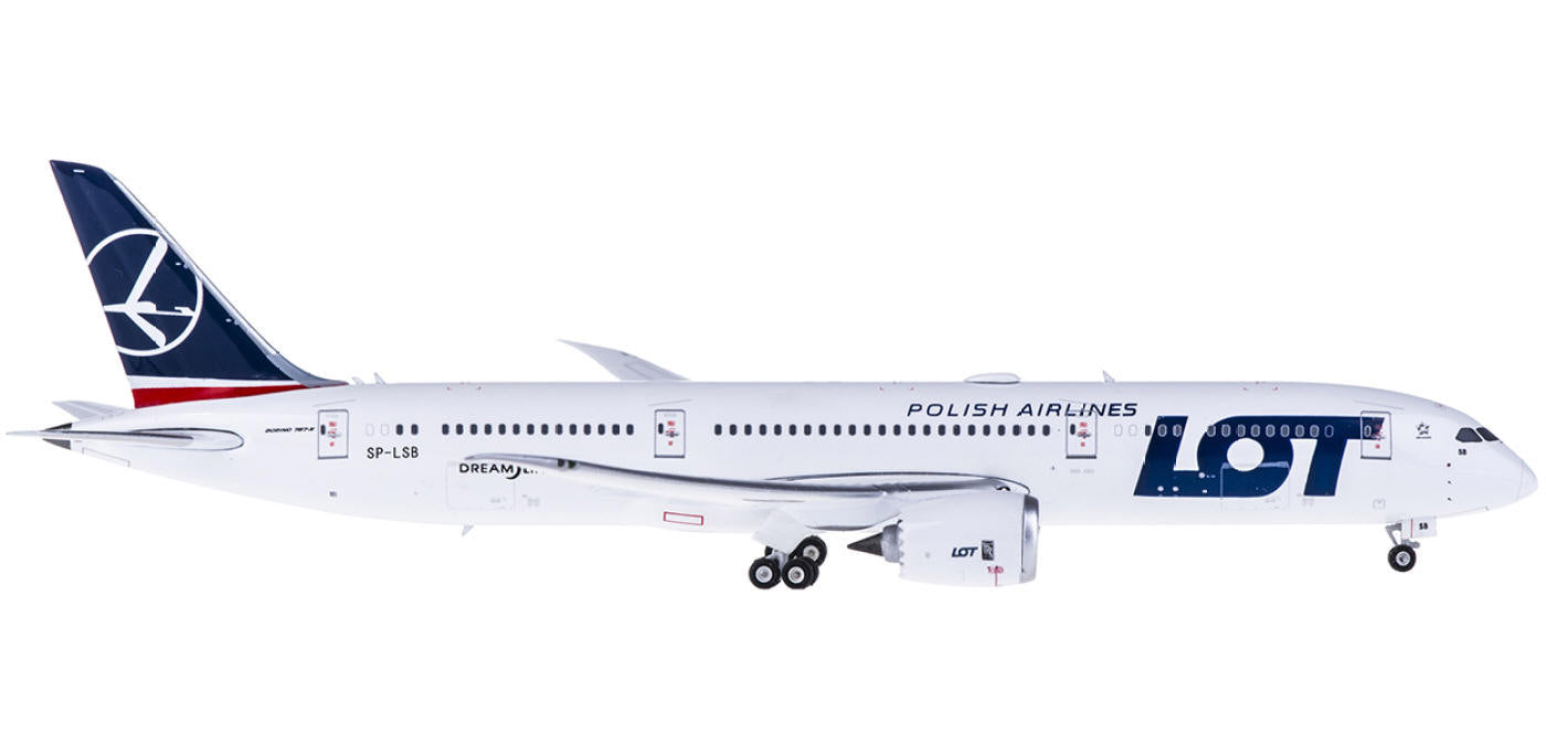 1:400 Phoenix PH11481 LOT Boeing 787-9 SP-LSB+Free Tractor