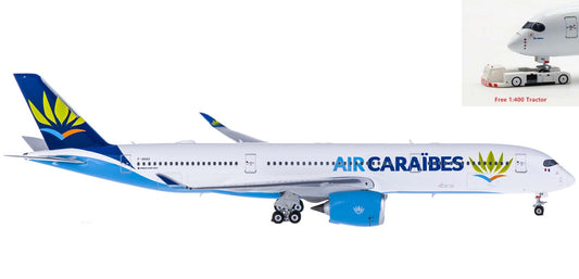 (Rare)1:400 Phoenix PH11367 Air Caraibes Airbus A350-900 F-HHAV+Free Tractor