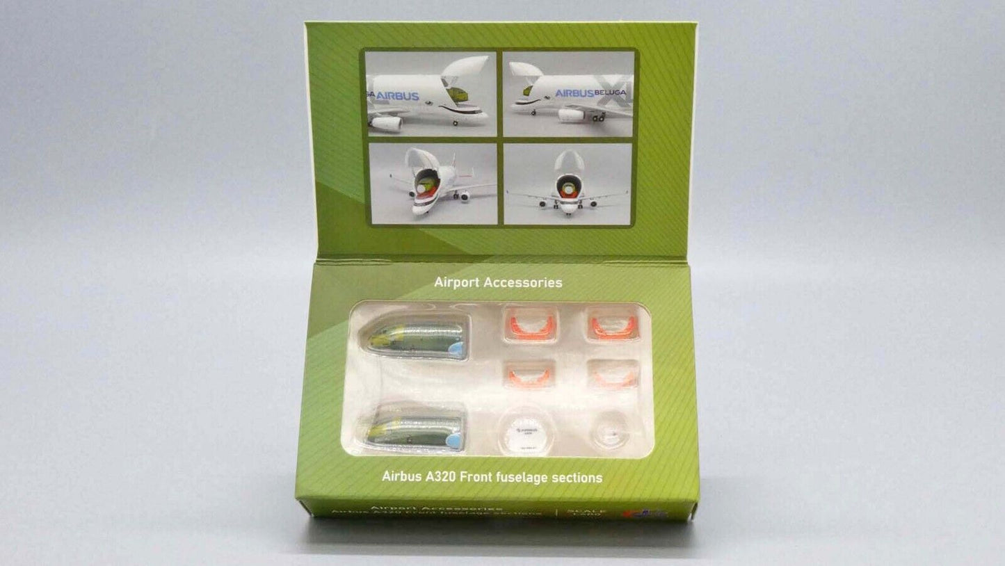 1:400 JC Wings JCGSESETB A320 Front Fuselage Sections Set