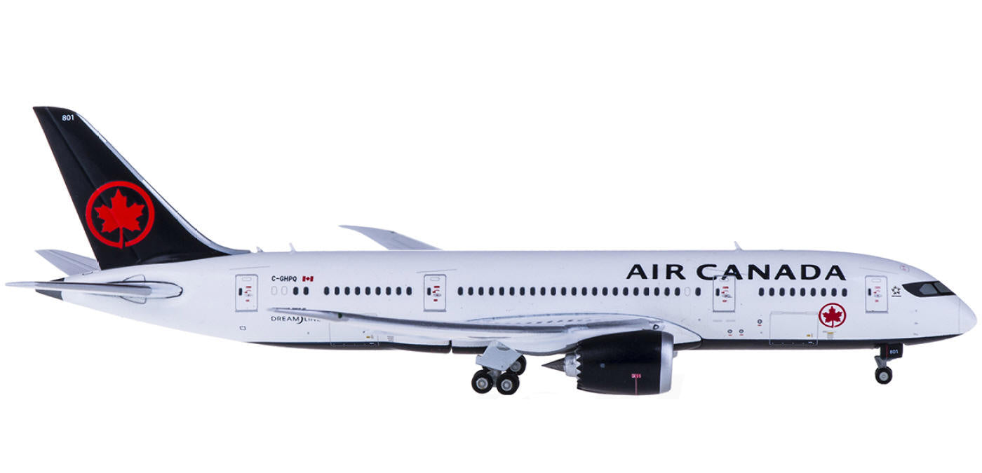 1:400 Geminijets GJACA1648 Air Canada Boeing 787-8 C-GHPQ+Free Tractor