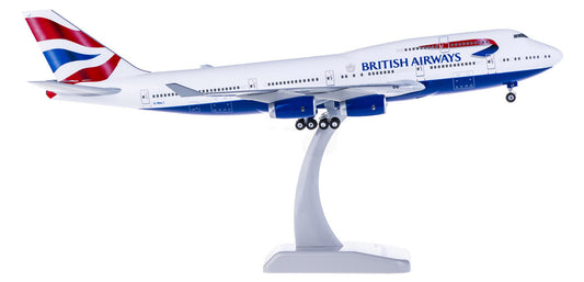 1:200 Hongan Wings HG2346GR British Airways Boeing 747-400 G-BNLT