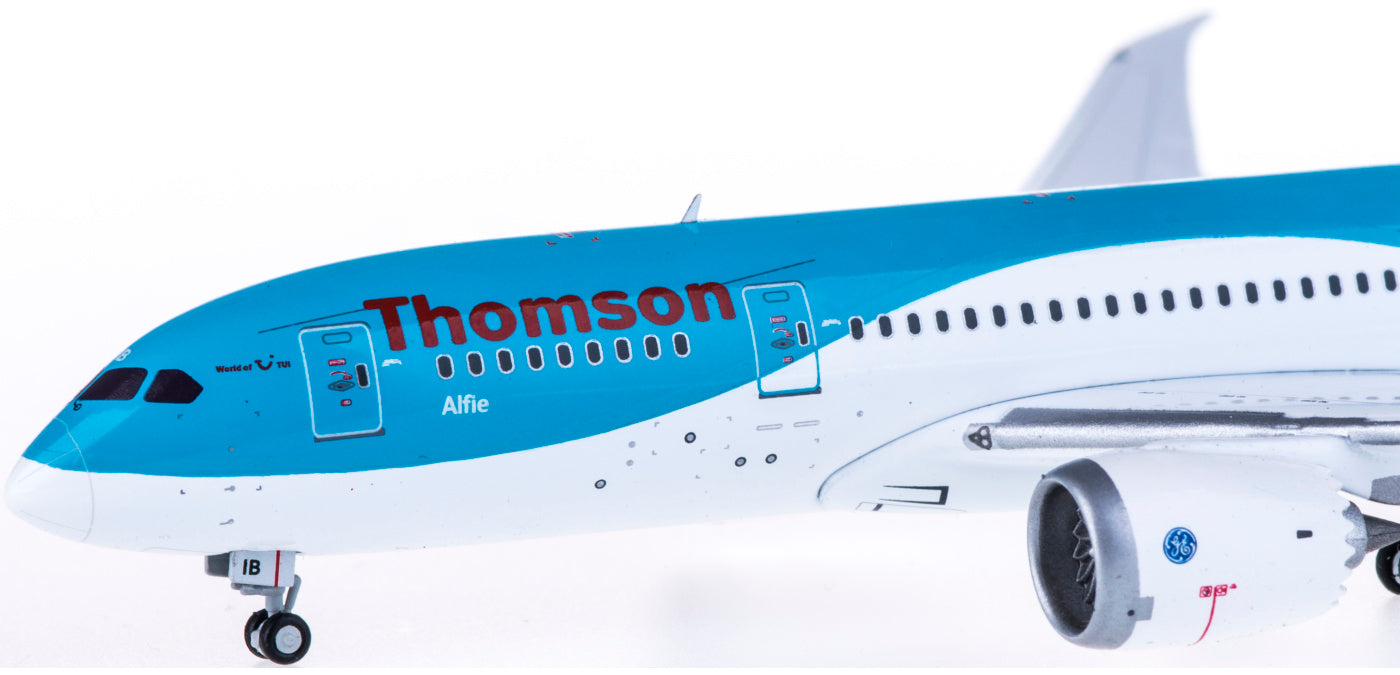 (Rare)1:400 Geminijets GJTOM1432 Thomson Airways Boeing 787-8 G-TUIB+Free Tractor