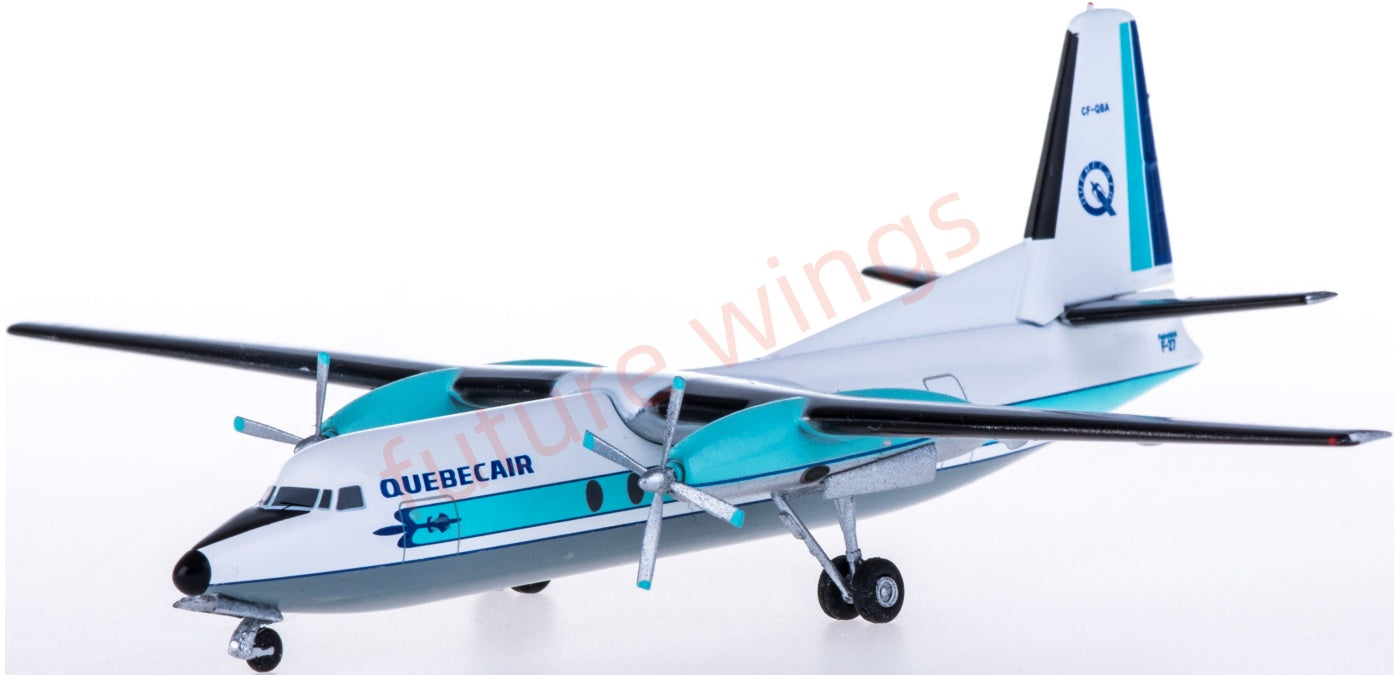 1:200 AeroClassics AC219418 Quebecair Fairchild F-27 CF-QBA Aircraft Model